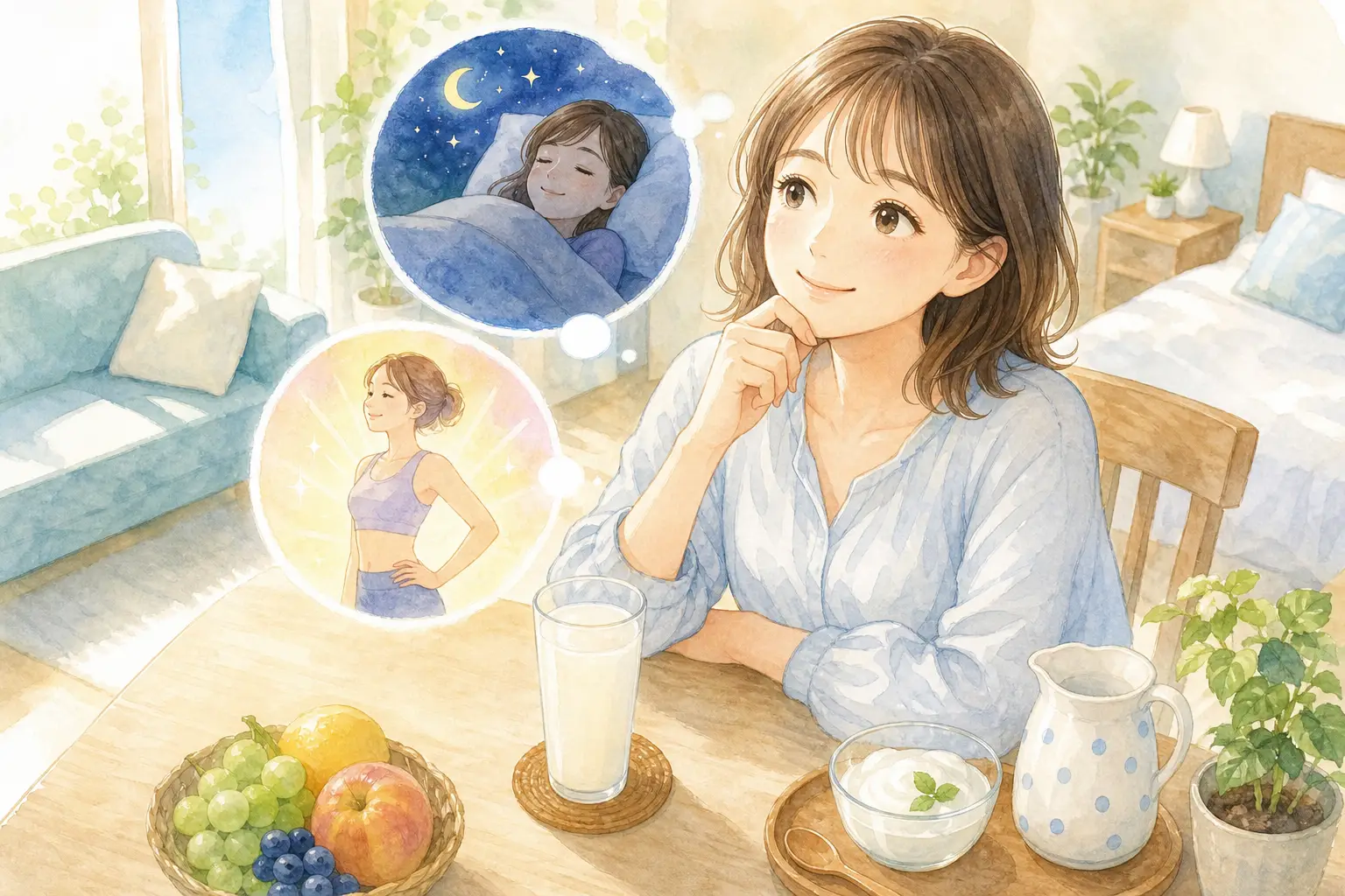 カルピス睡眠の質で太るのか？結論を先に解説