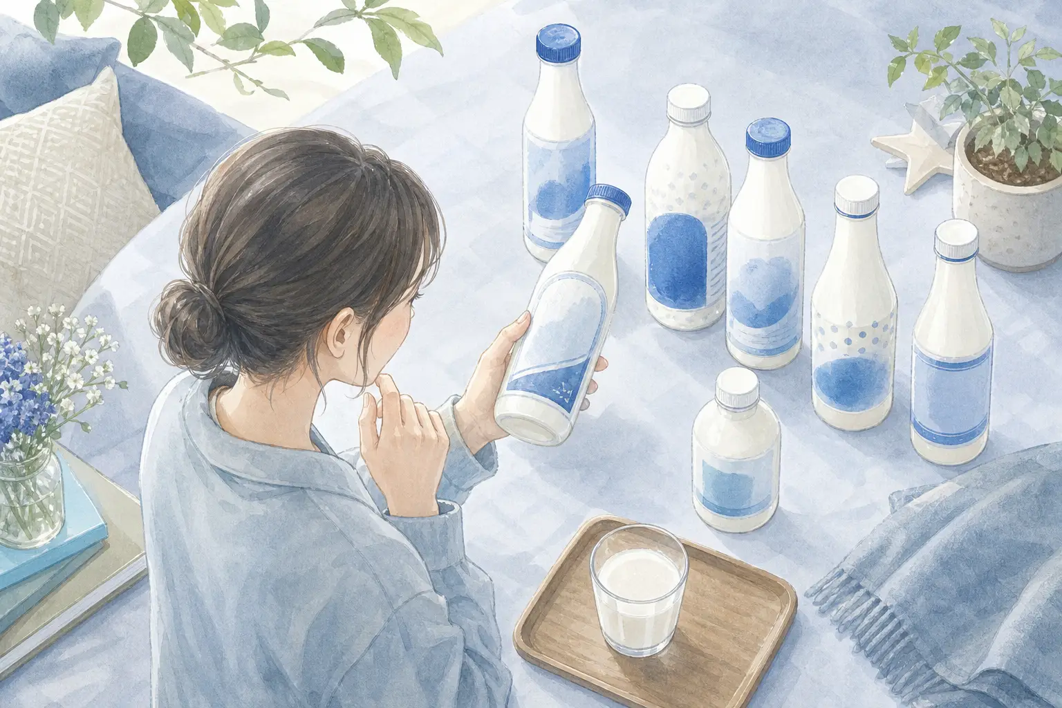 睡眠の質改善に対応するカルピス商品はどれ？対象商品の見分け方